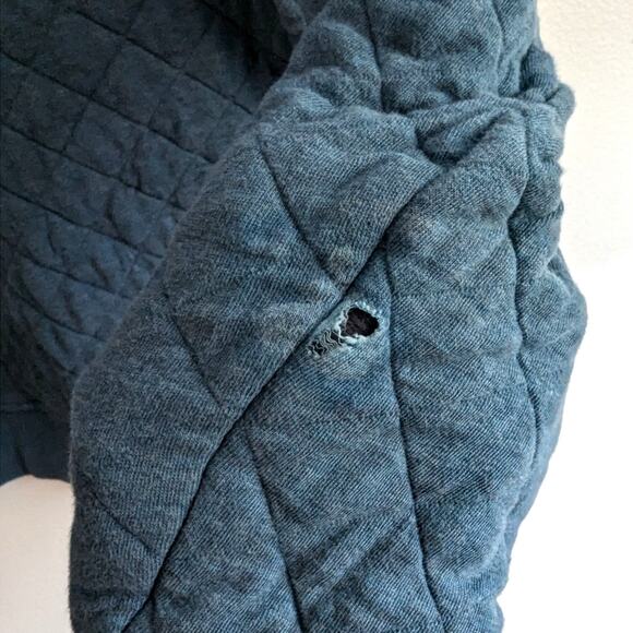 Patagonia Men's Organic Cotton Quilt Snap-T Pullover Size XS Blue - Picture 5 of 8
